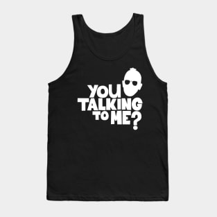 Taxi Driver 'You Talkin' to Me?“ Shirt Design - Martin Scorsese Classic Tank Top